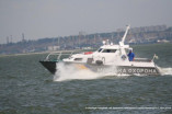 В Черном море задержали нарушителей на скоростной лодке