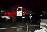 Ночной пожар в Одессе