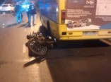 В Одессе мотоциклист сбил пешехода и протаранил маршрутку (фото)