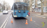 Одесский троллейбус сбил пешехода