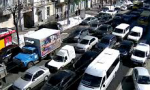 Автомобильная пробка с поселка Котовского Автомобильная пробка с поселка Котовского