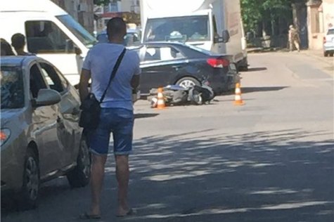 В ДТП травмирован водитель мопеда В ДТП травмирован водитель мопеда