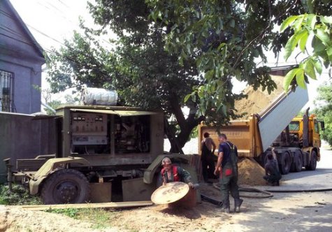 Аварийные одесские катакомбы укрепляют Аварийные одесские катакомбы укрепляют