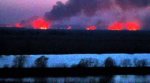 В Нижнеднестровском парке - новые очаги возгорания В Нижнеднестровском парке - новые очаги возгорания