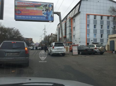Тройное ДТП в Одессе Тройное ДТП в Одессе