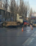 ДТП на Николаевской дороге. Затруднено движение в обе стороны ДТП на Николаевской дороге. Затруднено движение в обе стороны