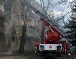 В Одессе горел жилой дом В Одессе горел жилой дом