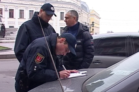 Рейд полиции в центре Одессы Рейд полиции в центре Одессы