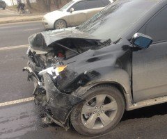 В ДТП в Одессе пострадал водитель автомобиля (фото) В ДТП в Одессе пострадал водитель автомобиля (фото)