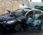 В Одессе в горящем автомобиле обнаружен труп мужчины (фото) В Одессе в горящем автомобиле обнаружен труп мужчины (фото)