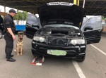 На границе задержан автомобиль, угнанный в Испании (видео) На границе задержан автомобиль, угнанный в Испании (видео)
