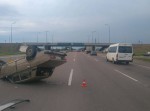 Под Одессой в ДТП перевернулся автомобиль (подробности) Под Одессой в ДТП перевернулся автомобиль (подробности)
