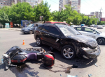 В Одессе столкнулись мотоцикл и В Одессе столкнулись мотоцикл и