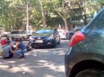 В утреннем дорожном происшествии пострадал мотоциклист (фото) В утреннем дорожном происшествии пострадал мотоциклист (фото)