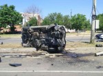 В ДТП на Котовского перевернулся автомобиль В ДТП на Котовского перевернулся автомобиль