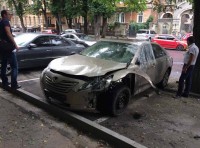 По факту взрыва автомобиля в центре Одессы ведется следствие По факту взрыва автомобиля в центре Одессы ведется следствие
