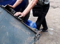 В одесской многоэтажке воры разобрали лифт (фото) В одесской многоэтажке воры разобрали лифт (фото)