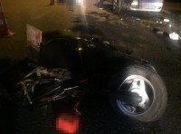Столкновение мопеда с автомобилем закончилось госпитализацией (фото) Столкновение мопеда с автомобилем закончилось госпитализацией (фото)