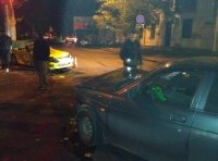 В ночном ДТП в Одессе столкнулись три автомобиля (фото)