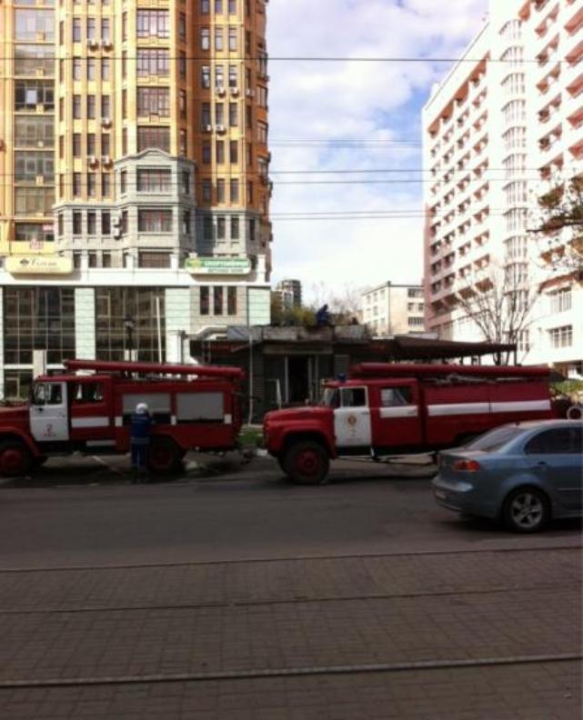 В Аркадии горел ресторан В Аркадии горел ресторан