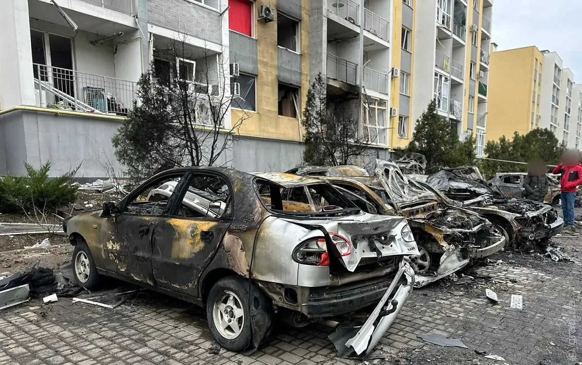 Массированный удар дронами по Одессе