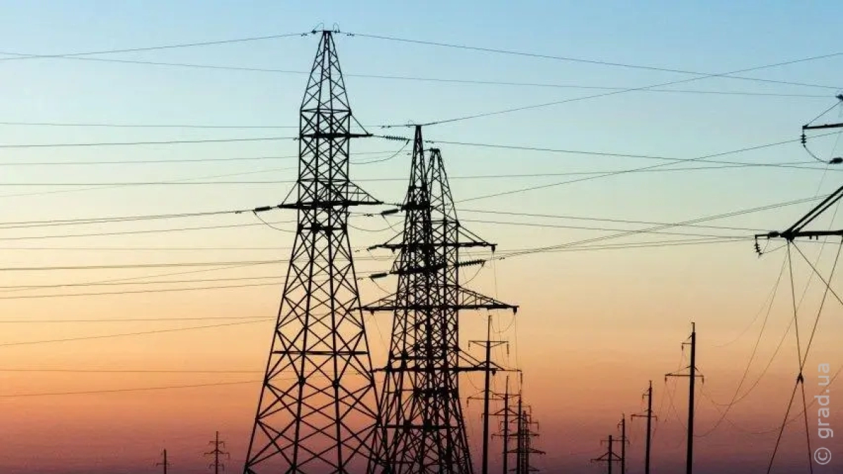 отключение света в Одессе