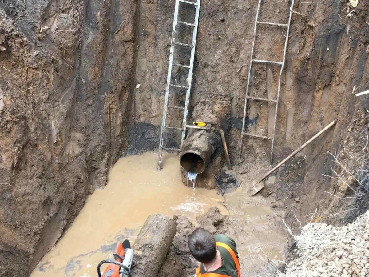 ремонт водопровода