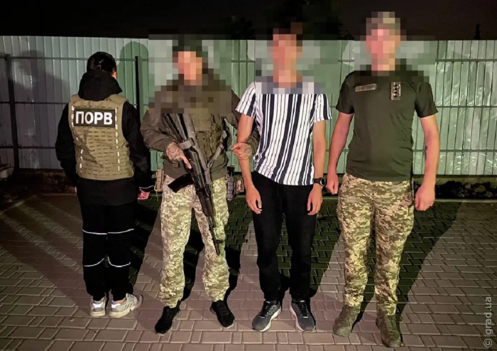 На Одещині затримали 5 порушників державного кордону