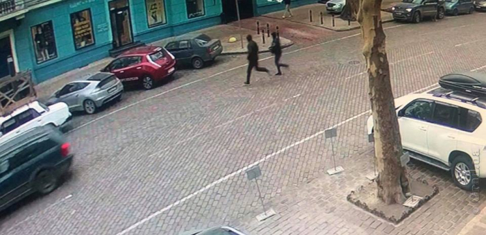 В Одессе грабители с добычей прибежали в руки полиции