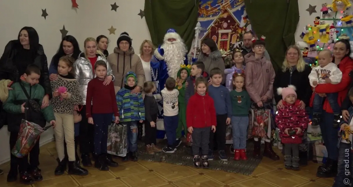 Новорічне свято в Одесі для дітей з Нової Каховки