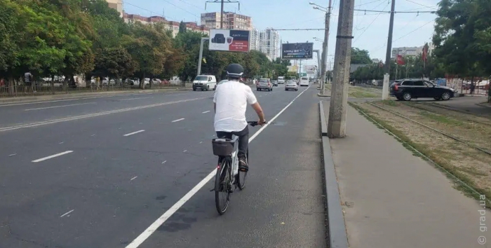 Кількість велодоріжок в Одесі зростає