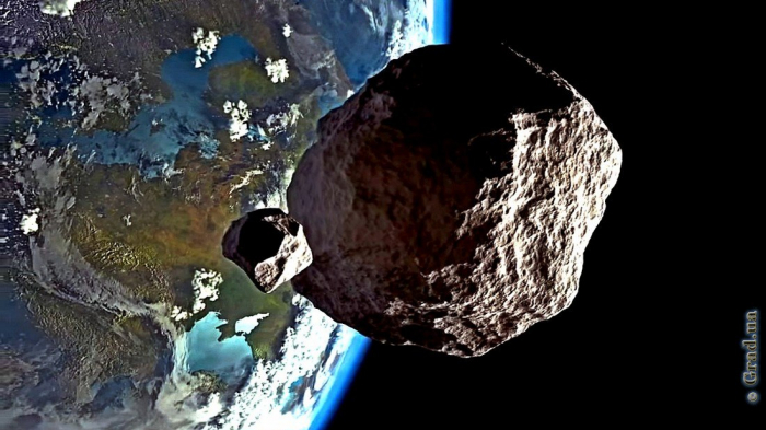 К Земле движется крупный астероид