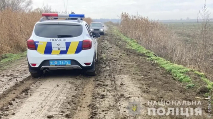 В Одесской области на сельской дороге перевернулся трактор