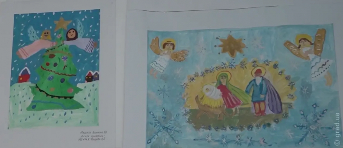 Міжнародний конкурс «Різдвяна зірка»: що сьогодні малюють діти