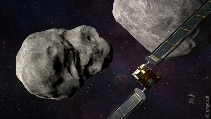NASA: 26 вересня зонд DART зіткнеться з астероїдом