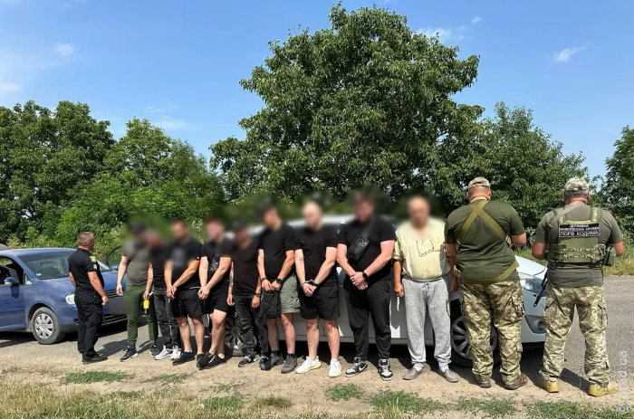 Семерых украинцев задержали на границе в одесской области