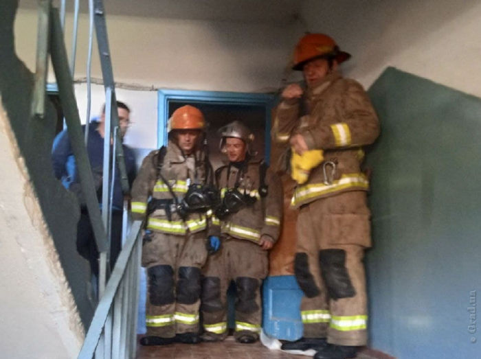 Во время пожара в Теплодаре были эвакуированы 17 человек
