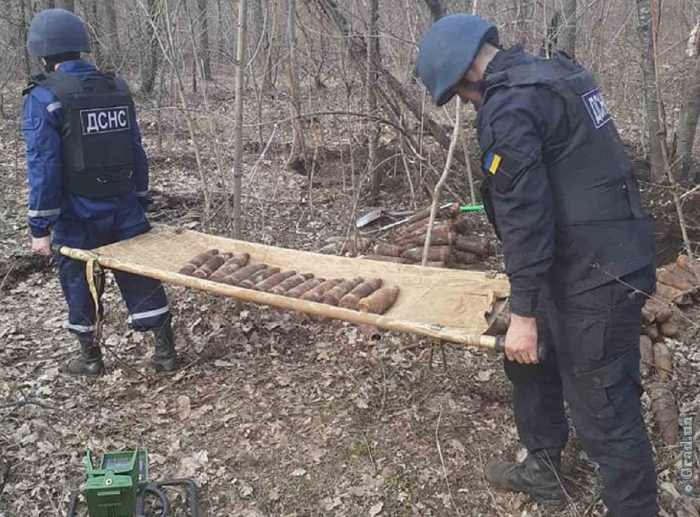 372 взрывоопасных предмета уничтожены в Одесской области