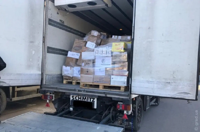 32 тонны гуманитарного груза из Италии прибыл в Украину