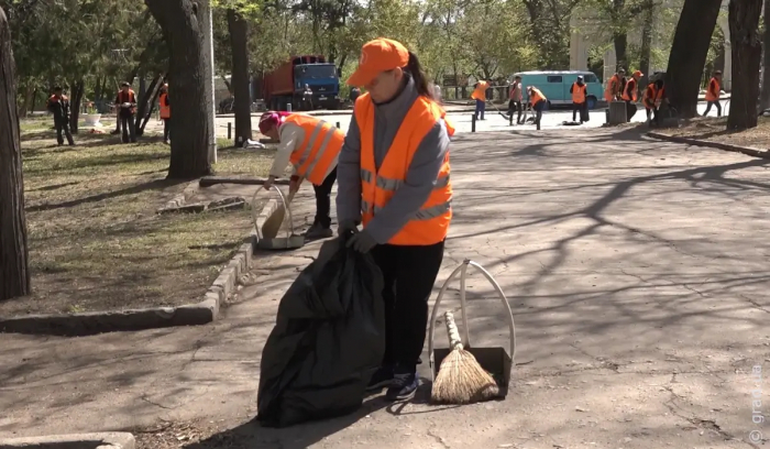 Акция «За чистую окружающую среду» прошла в Парке Шевченко