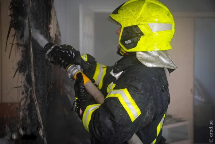 В Пересыпском районе Одессы произошел пожар в 9-ти этажке