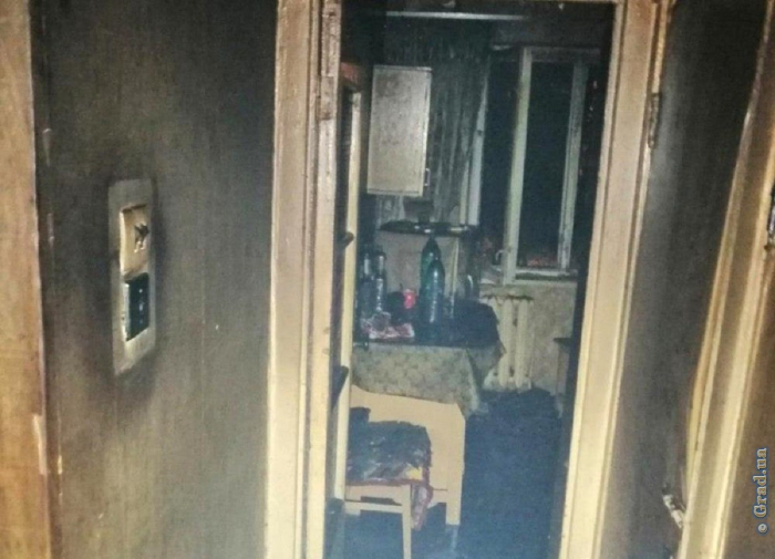 В Одесской квартире во время пожара погибла семья