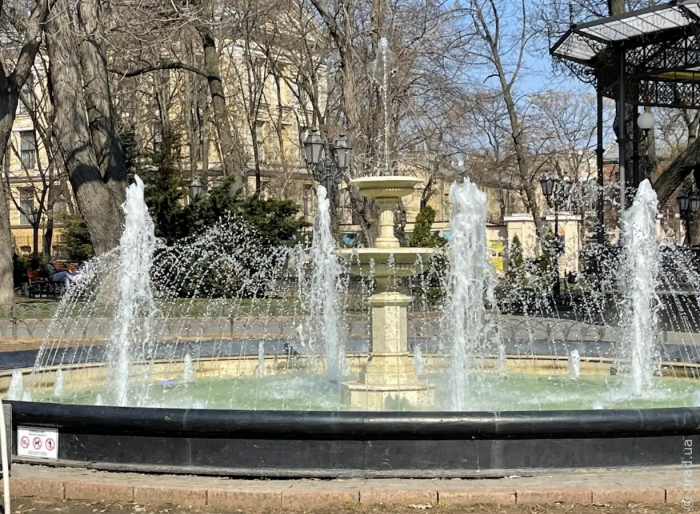 1 квітня в Одесі запрацюють фонтани