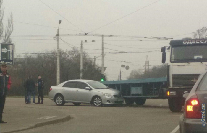 ДТП на выезде из Одессы