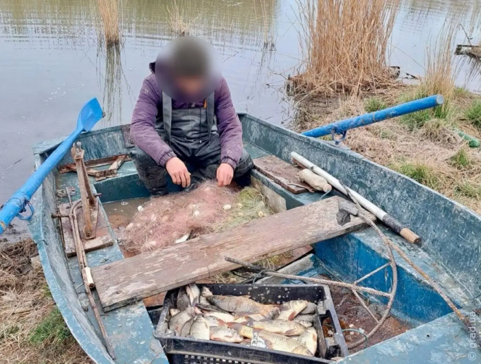Улов на майже 290 тисяч гривень: браконьєр на Одещині отримав вирок суду