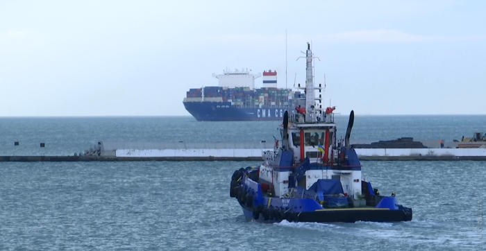 Контейнеровоз из Китая пришвартовался в Одесском порту
