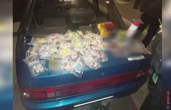 В Приморском районе остановили автомобиль с наркотиками