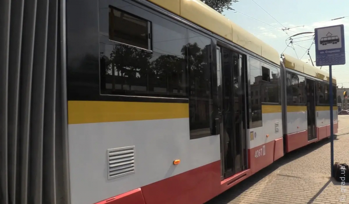 Презентація нового маршруту одеського трамваю