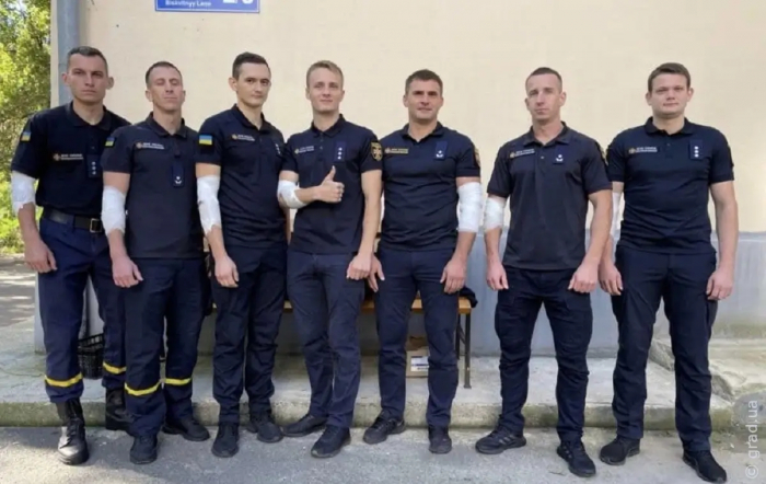 Одеські рятувальники здали кров для ЗСУ