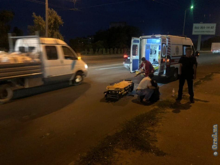 В вечернем ДТП в Одессе травмирован пешеход